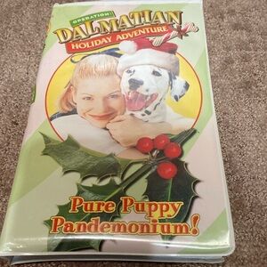 3/$20.  Operation Dalmation Holiday Adventure VHS